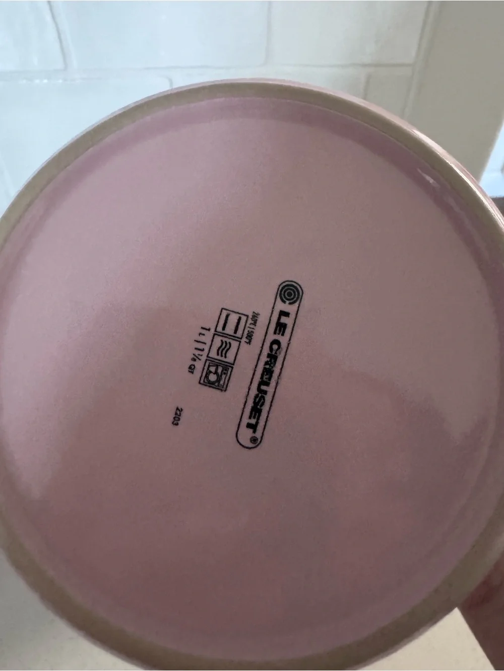 Le Creuset Stoneware Small Utensil Crock Pink